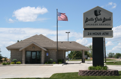 Front of Butte State Bank Spencer Branch